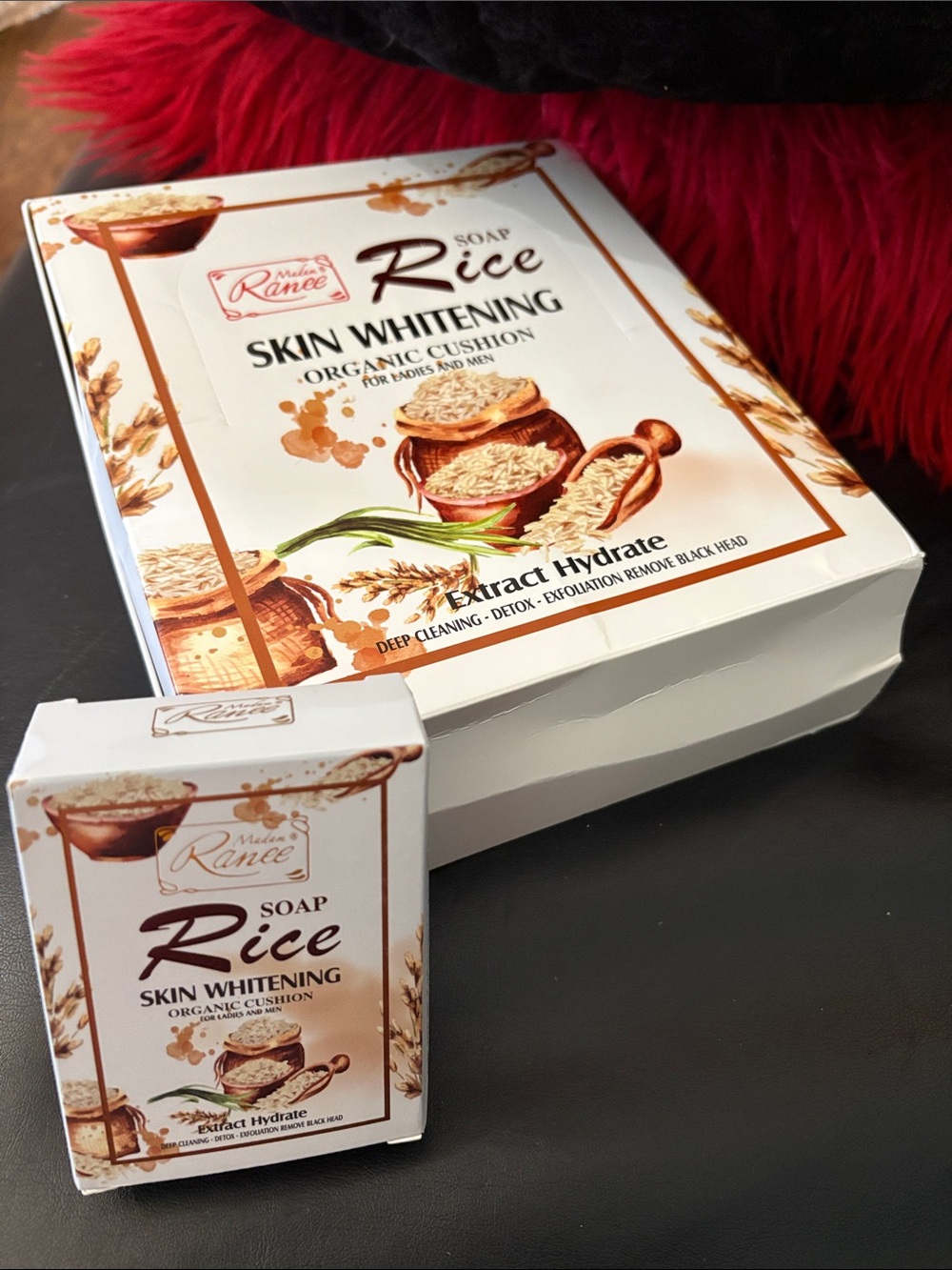 Rice Skin Whitening Soap - Rice Extract Hydrate